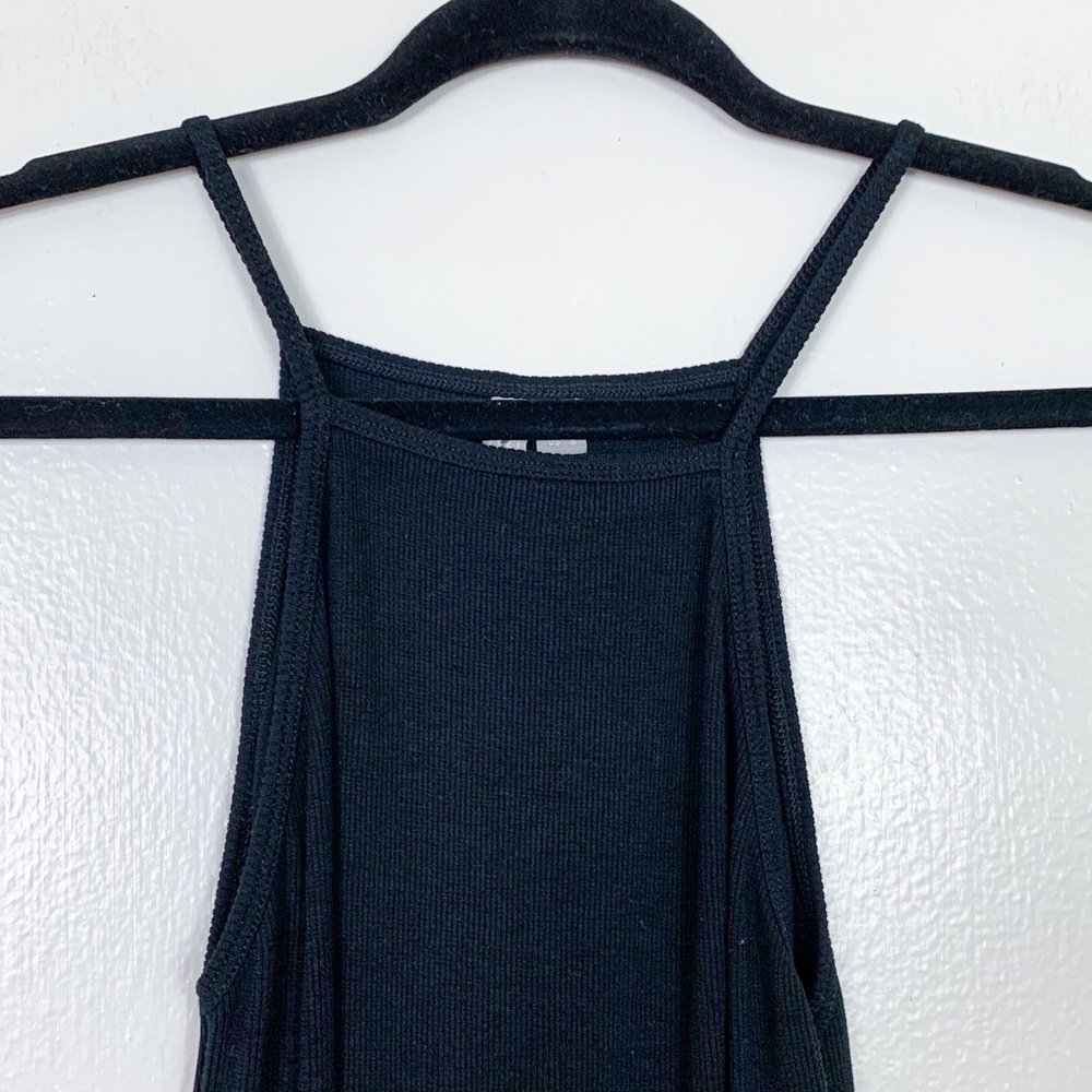 ASOS Black High Neck Sleeveless Bodysuit - Picture 2 of 6